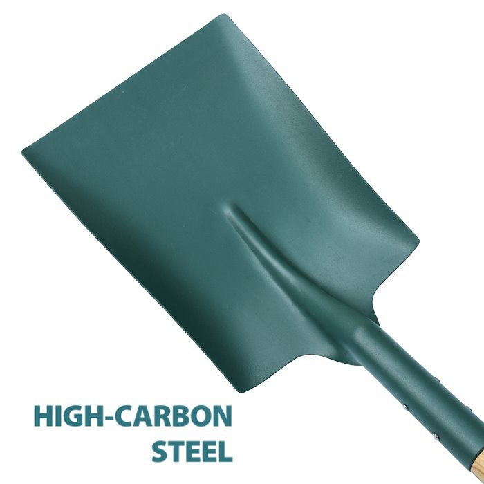 carbon steel blade digging spade