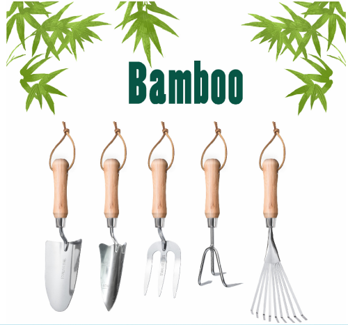 Bamboo handle tools
