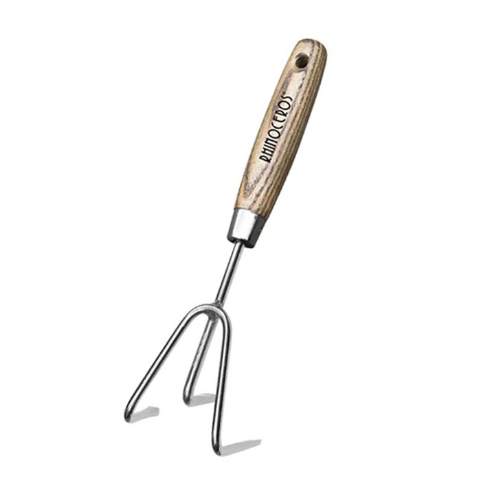 3 ta tishli qo'l kultivatori