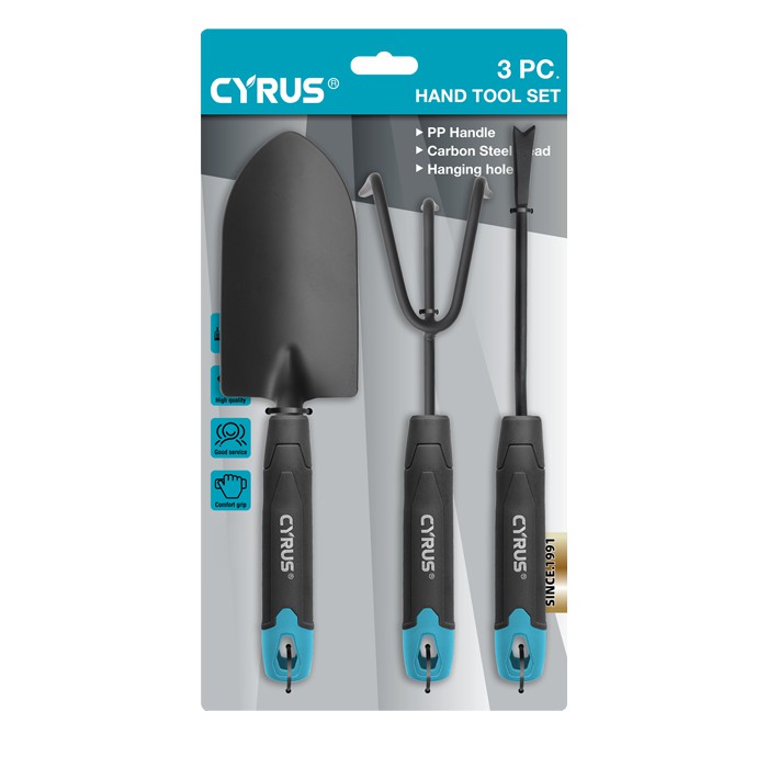 Karbonli po'latdan yasalgan bog 'qo'l asboblari to'plami